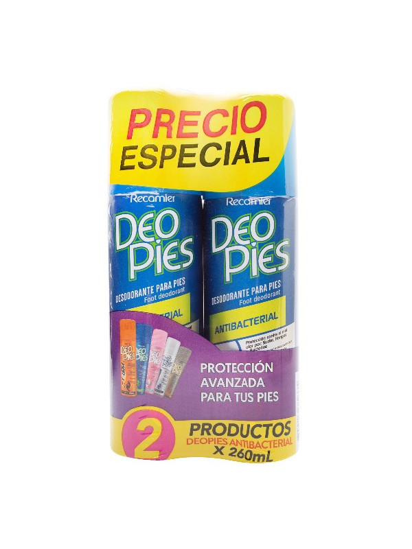 DTE DEOPIES ANTIBAC.SPRAY DUO 260 ML P.E