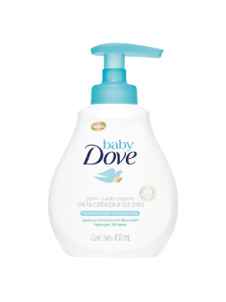 JABON DOVE BABY LIQUIDO HUMEC.ENRI.400ML TRS
