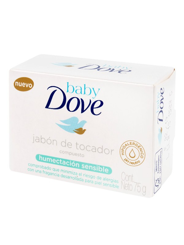 JABON DOVE BABY HUMECTACI.SENSIBLE 75 GR TRS