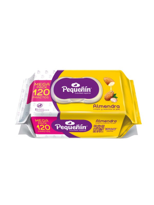 PANOS HUM.PEQUENIN ALMENDRA 120 UNDS TRS