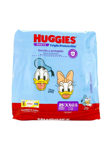 PAN HUGGIES TRIPLE PROT PANT ET 5XXG 25U