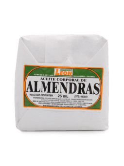 ACEITE ALMENDRAS 1 ONZA 12 UDS LEON