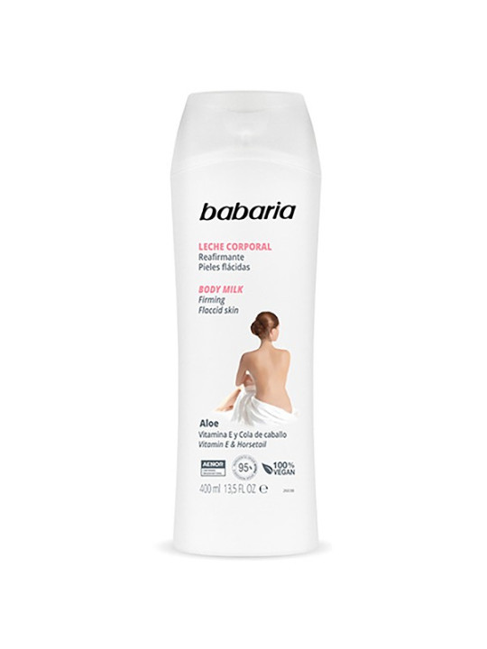 CREMA BABARIA BODY MILK REAFIR. 400ML LB TRS