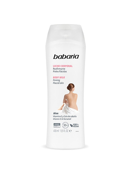 CREMA BABARIA BODY MILK REAFIR. 400ML LB TRS
