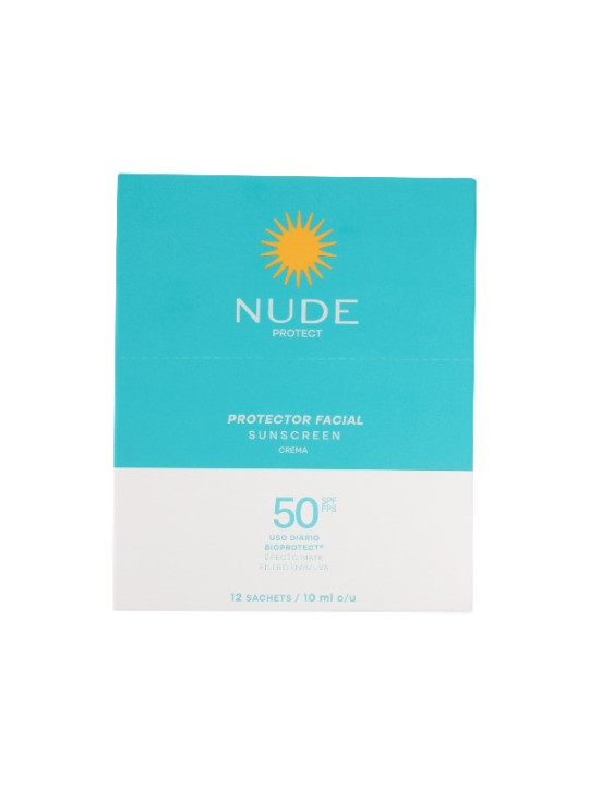PROTECT NUDE FACIAL SPF50 12 SOBRE 10 ML TRS