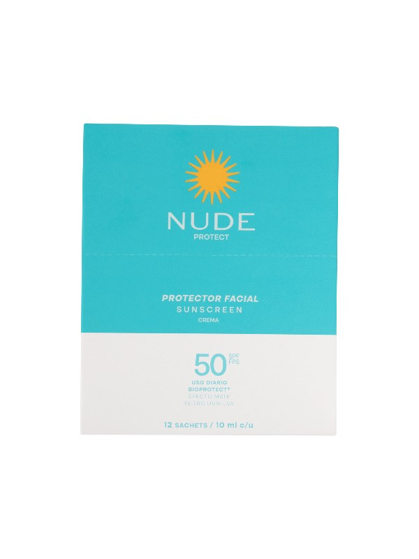 PROTECT NUDE FACIAL SPF50 12 SOBRE 10 ML TRS