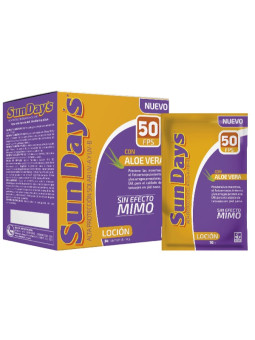 PROT.SOL.SUNDAYS KAR.ALO.FPS 50 LC.24 SB TRS
