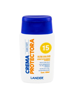 CREMA PROTECTORA LANDER SPF15 120 ML.             