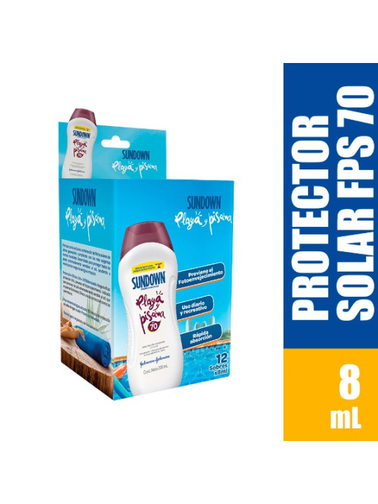 PROTECTOR SOLAR SUNDOWN FPS70 12SBS 8ML TRS