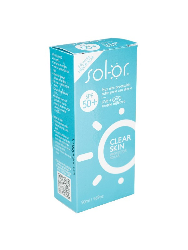 BLOQ SOL-OR CLEAR SKIN FCO 50 ML