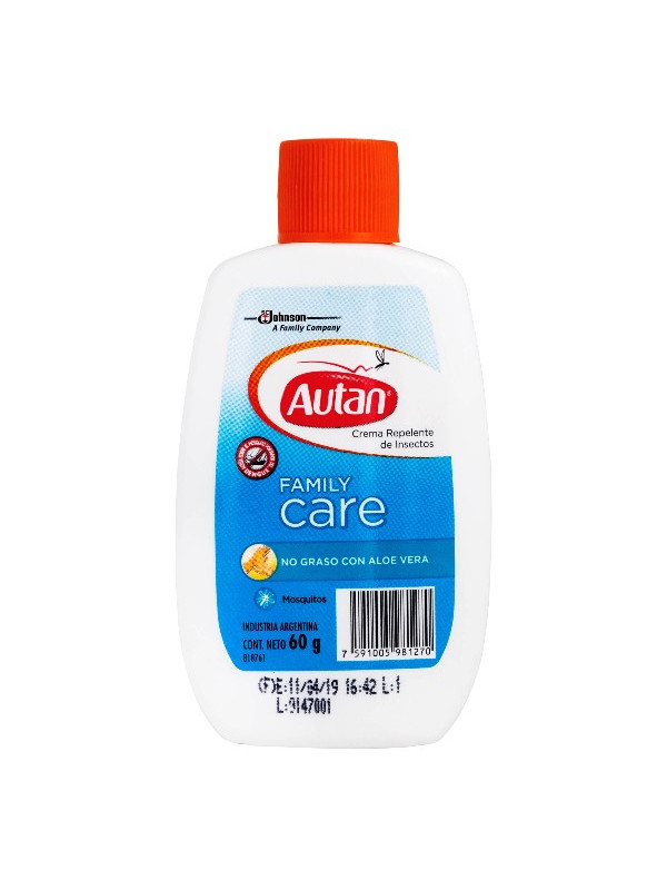 REPELENTE AUTAN FAMILY CREMA 60 ML TRS