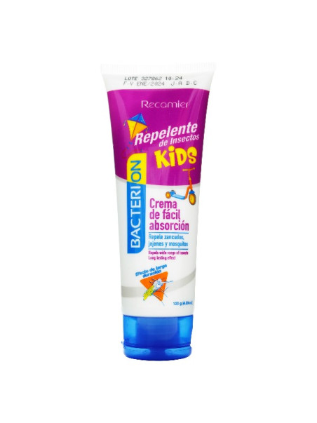 REPELENTE BACTERION KIDS TUBO  120 GR