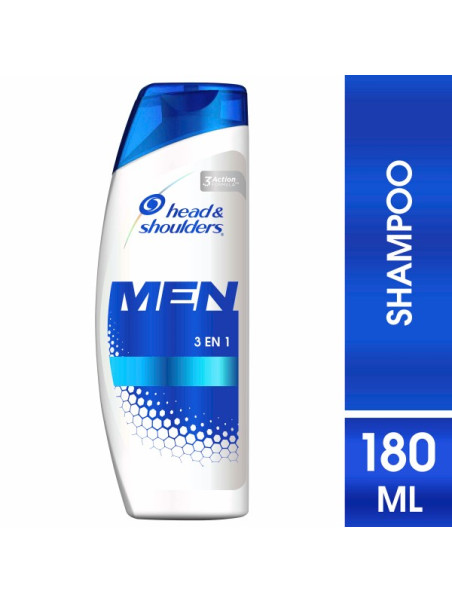 CHA.HEAD-SHOULDERS MEN 3 EN 1 180 ML TRS