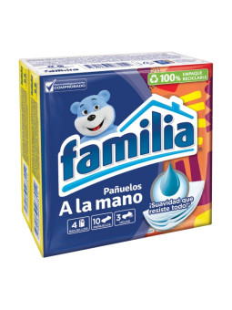PANUELOS FAMILIA BOLSILLO X 4 TRS