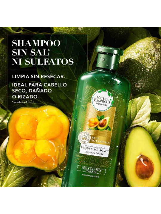 CHA.HERBAL ESSENCES PEQUI AGUACATE 400ML          
