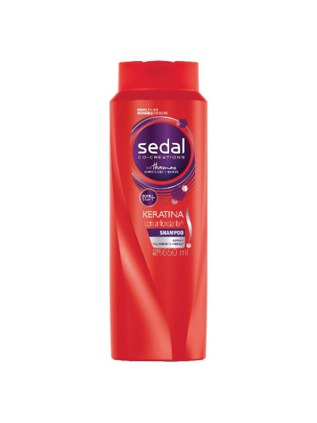 CHA.SEDAL KERATINA ANTIOXIDANTE 650 ML TRS