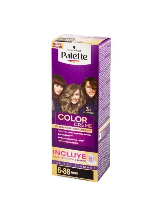 PALETTE COL.CRE TUBO 6-88 RUBI GTS OXIG TRS
