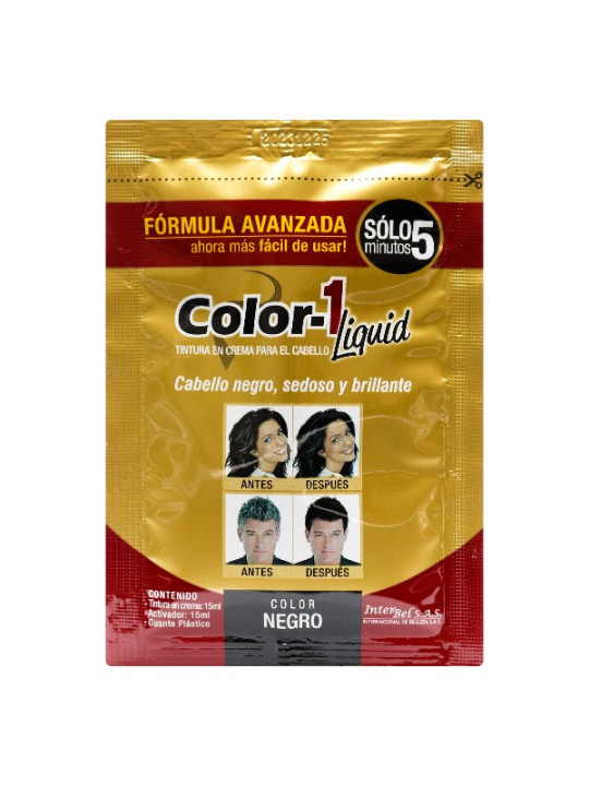 TINTURA NEGRA 15ML   ACTI. 15ML  COLOR-1          