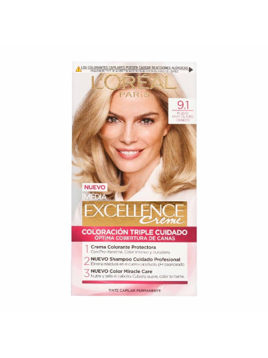 EXCELLENCE CREME KIT 9.1 R.CLARO CENIZO TRS