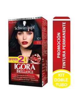IGORA KIT BRILLANCE 101 NEGRO NOCHE D.T TRS