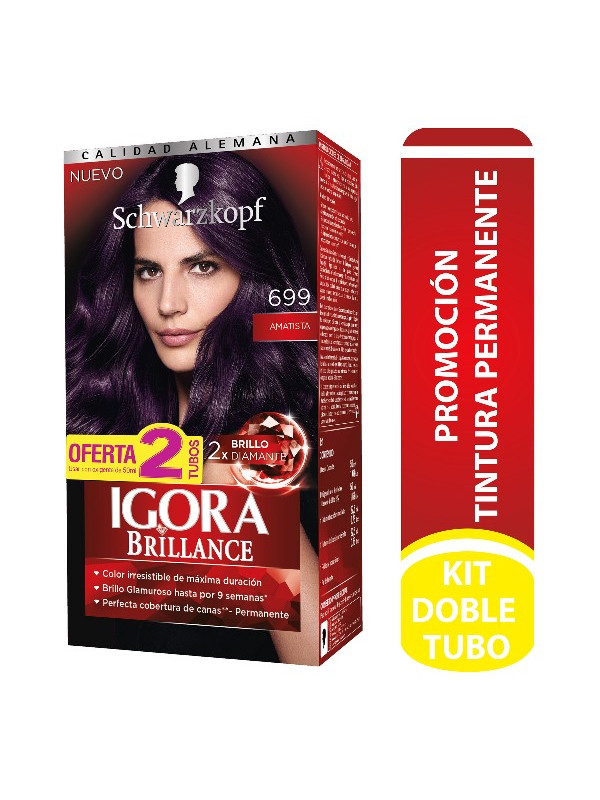 IGORA KIT BRILLA 699 PROM.2TUBO.AMATISTA TRS