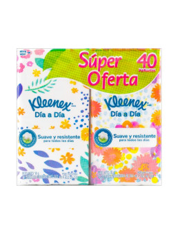 PANUELO KLEENEX BOLSILLO DISENOS OFERTA POR 4 PQ