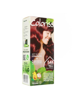 COLORIS KIT 562 CASTANO CLARO ROJ.IRI.
