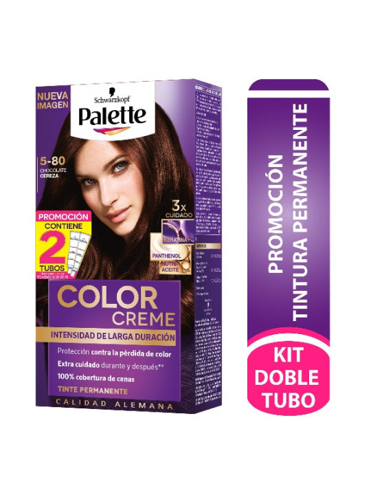 PALETTE COLOR CRE.KIT 5-80 CHO.CEREZ.D.T TRS