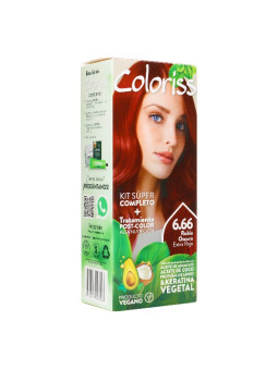 COLORIS KIT 666 RUBIO OSCURO.EXT.ROJ.