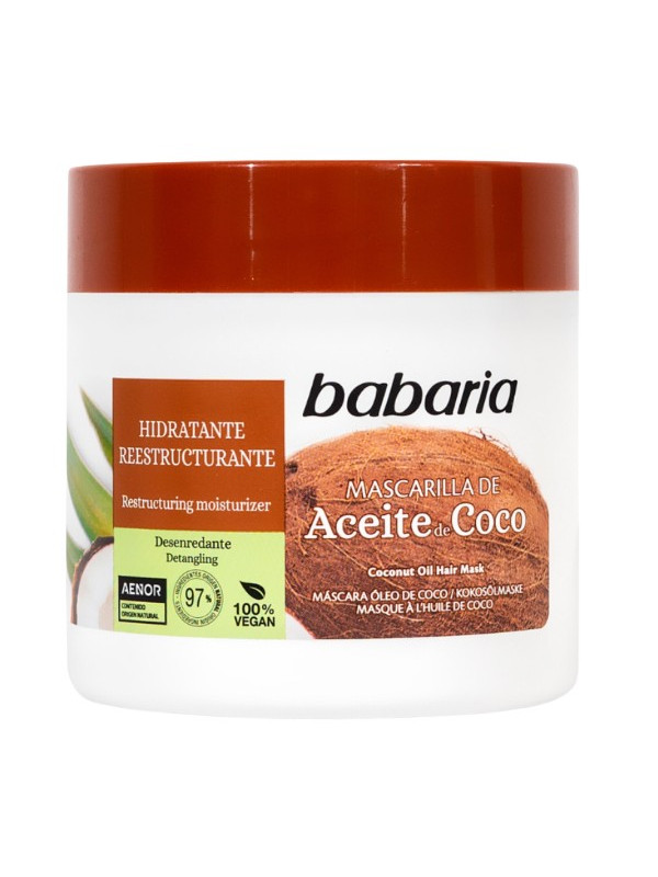 MASCARILLA BABARIA COCO 400 ML TRS
