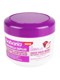 MASCARILLA BABARIA CAPILAR CEBOLLA 400ML TRS