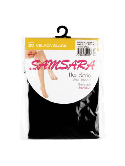 MEDIAS SAMSARA SLACK NEGRO