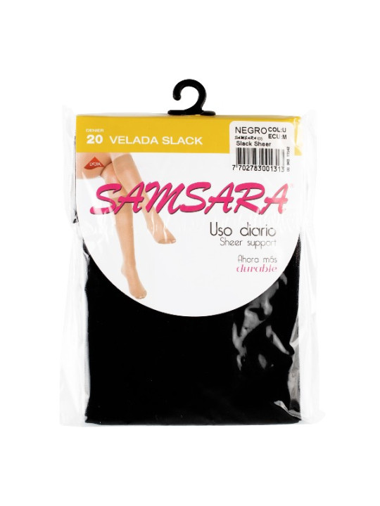MEDIAS SAMSARA SLACK NEGRO