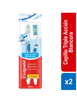2 CEP.COLGATE TRIPLE ACCION BLANCURA PAC TRS