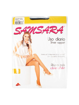 MEDIAS SAMSARA SHEER SUPPOR L NEGRO