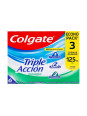 3 CRE.COLGATE TRIPLE ACC.125 GR ECO.PACK TRS