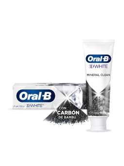 CRE.DENTAL ORAL B 3D WHITE CARBON 75ML TRS