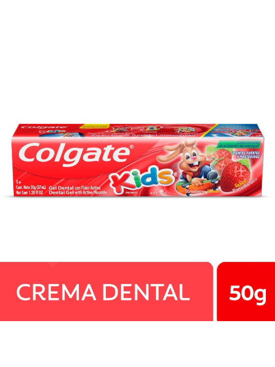 CRE DEN.COLGATE KIDS SABORES 50 GR TRS