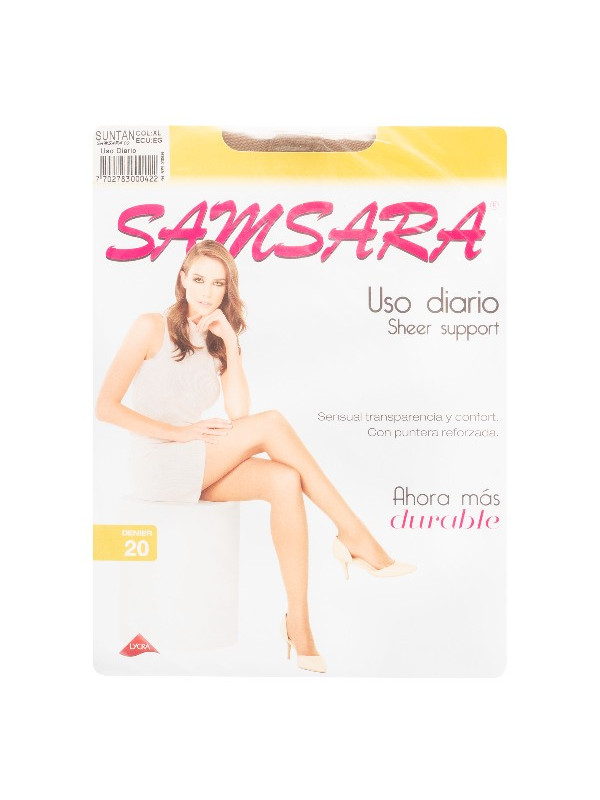 MEDIAS SAMSARA SHEER SUPPOR XL SUNTAN