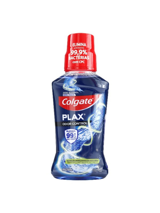ENJ BUC. COLGATE PLAX ODOR CONTROL 250ML TRS