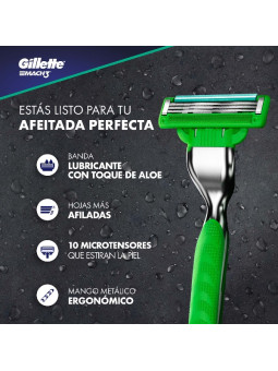 REPUESTO MAQ.MACH 3 SENSITIVE 2 UDS TRS