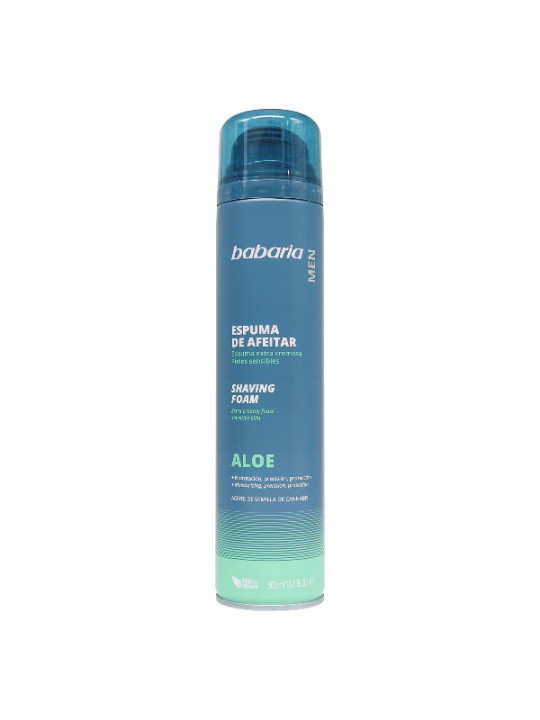 ESPUMA DE AFEITAR BABARIA ALOE 300 ML TRS