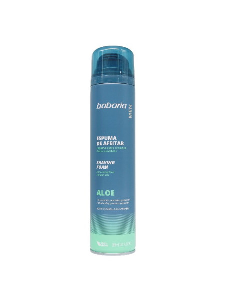 ESPUMA DE AFEITAR BABARIA ALOE 300 ML TRS