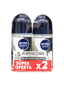 2 DTE.NIVEA ROL INV BLACK WHITE 50ML H BF TRS