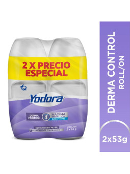 2 DTE YODORA ROLL DERM CONTRO 53GR P.E M