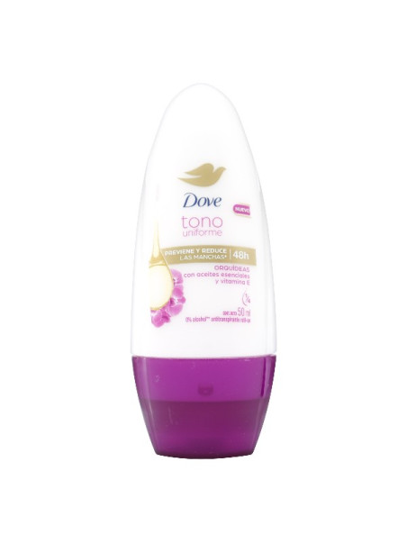 DTE DOVE ROLL TONO UNIF ORQUIDEAS 50ML M TRS