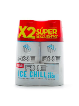 2 DTE AXE SPRAY ICE CHILL 152 ML. TRS