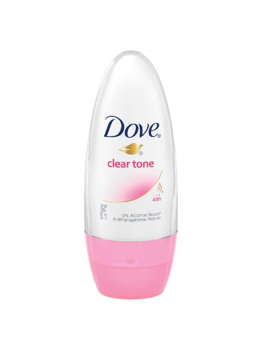 DTE DOVE ROLLON CLEAR TONE 50 ML M TRS