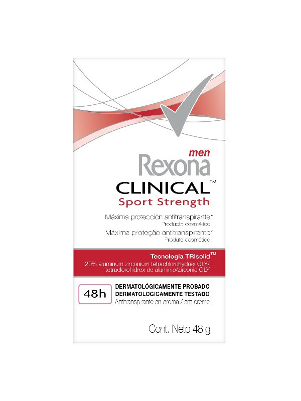 DTE REXONA CLINI SOLID SPORT STRE.48 GR TRS