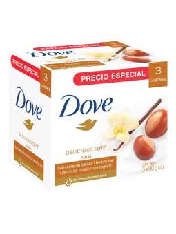 3 JABON DOVE KARITE 90 GR PRE.ESP TRS